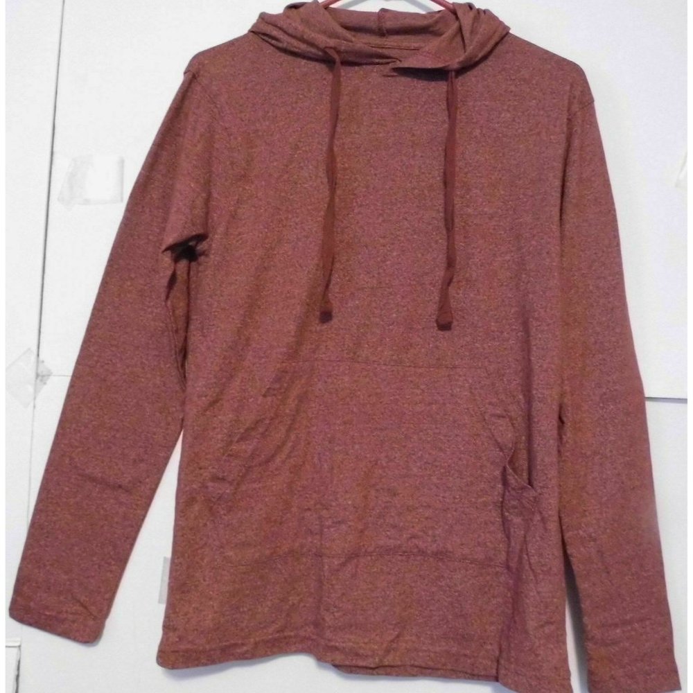 Straight Faded Women's Maroon Size S Long Sleeve